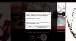 Desktop Screenshot of il-calice.it